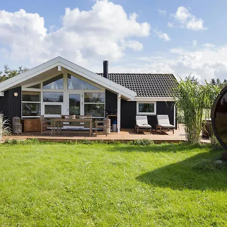 Beach Front Home In Oster Assels With Sauna